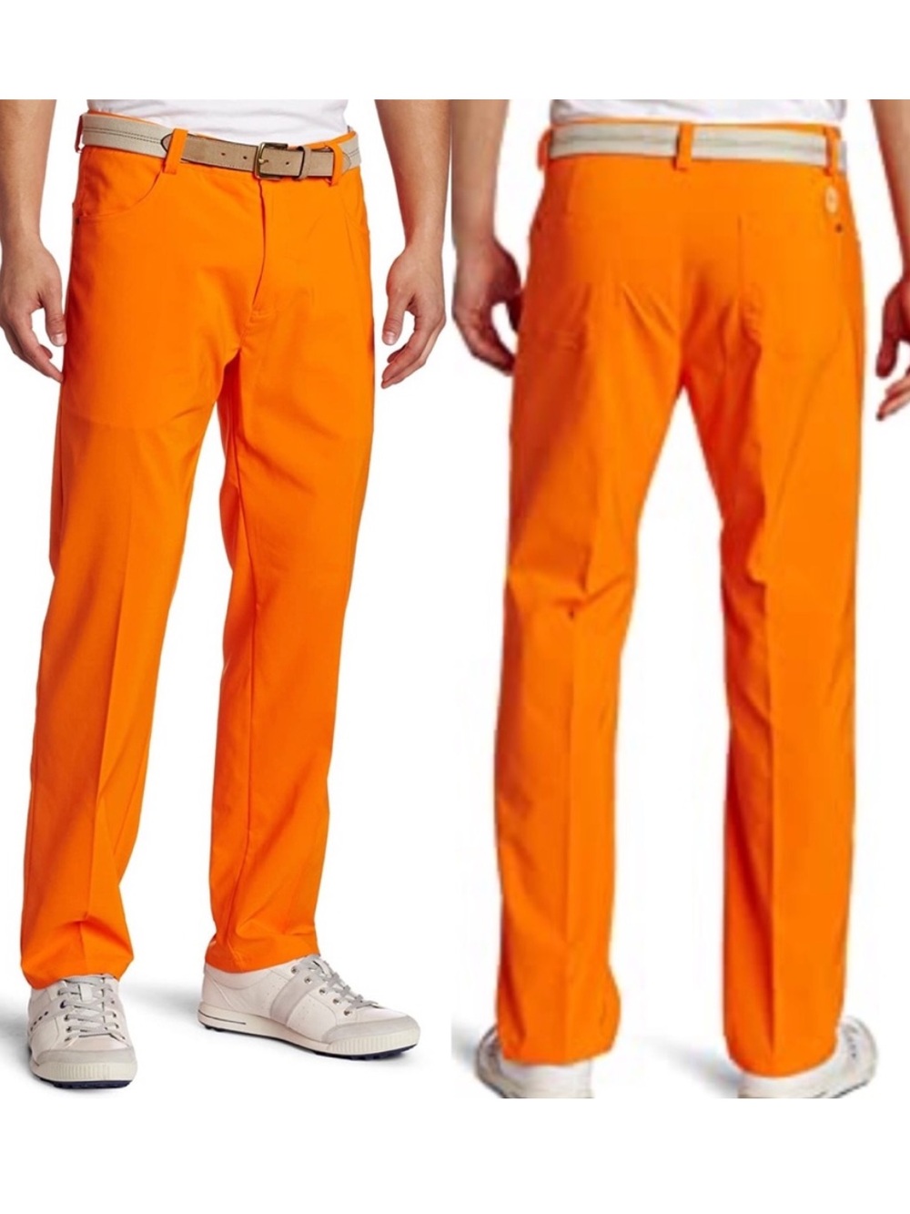 PUMA Storm Cell H2Off’s Golf Drizzle Pants Men’s 36/34 NWT $125 Vibrant Orange